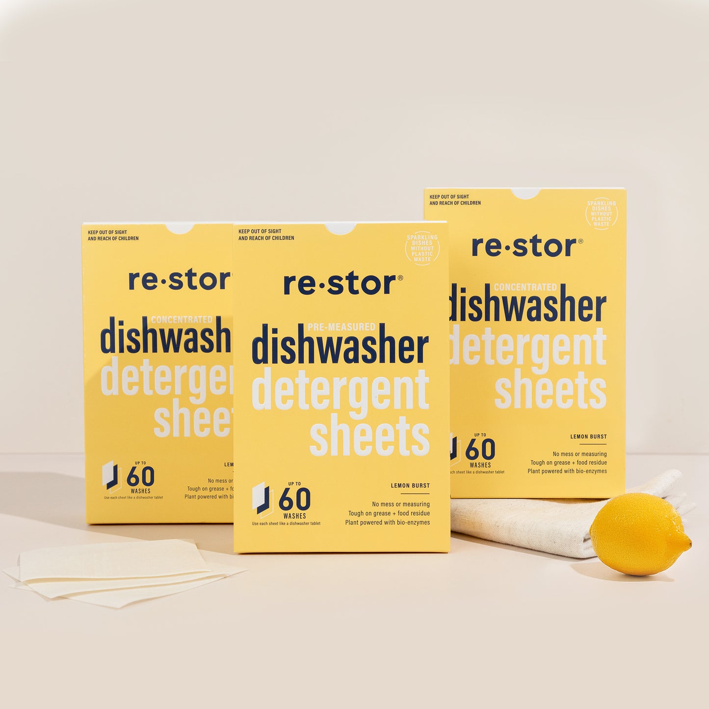 NEW Dishwasher Detergent Sheets (Bundles Available)