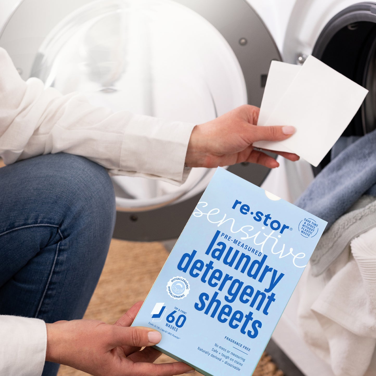 NEW Sensitive Laundry Detergent Sheets (Bundles Available)