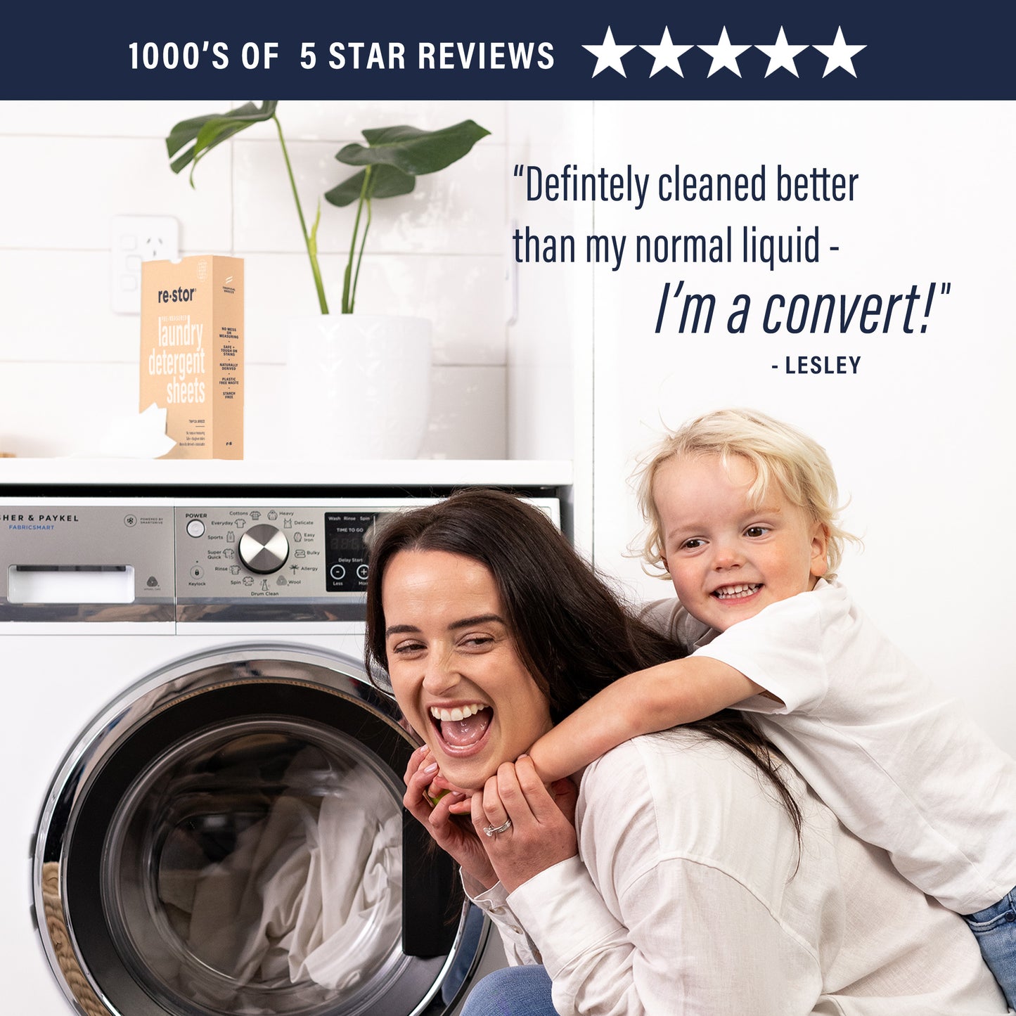 Australia’s #1 Supermarket Laundry Sheet (Bundles Available)