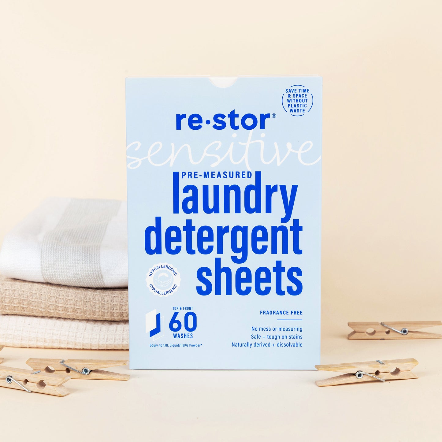NEW Sensitive Laundry Detergent Sheets (Bundles Available)